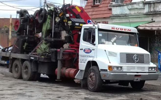 Semirremolques para trasbordos. Transporte Ruben